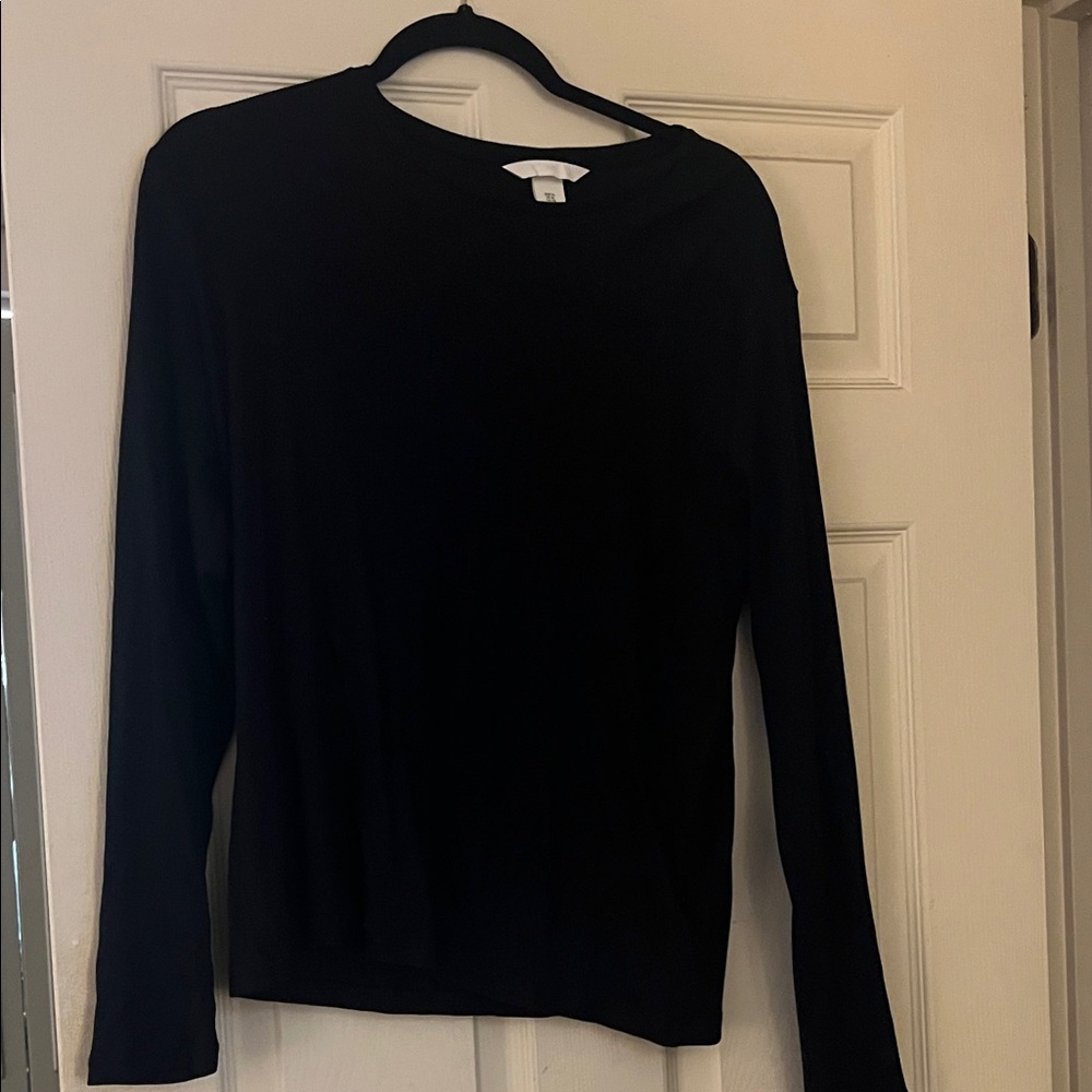 H&M Black Long Sleeve Tee